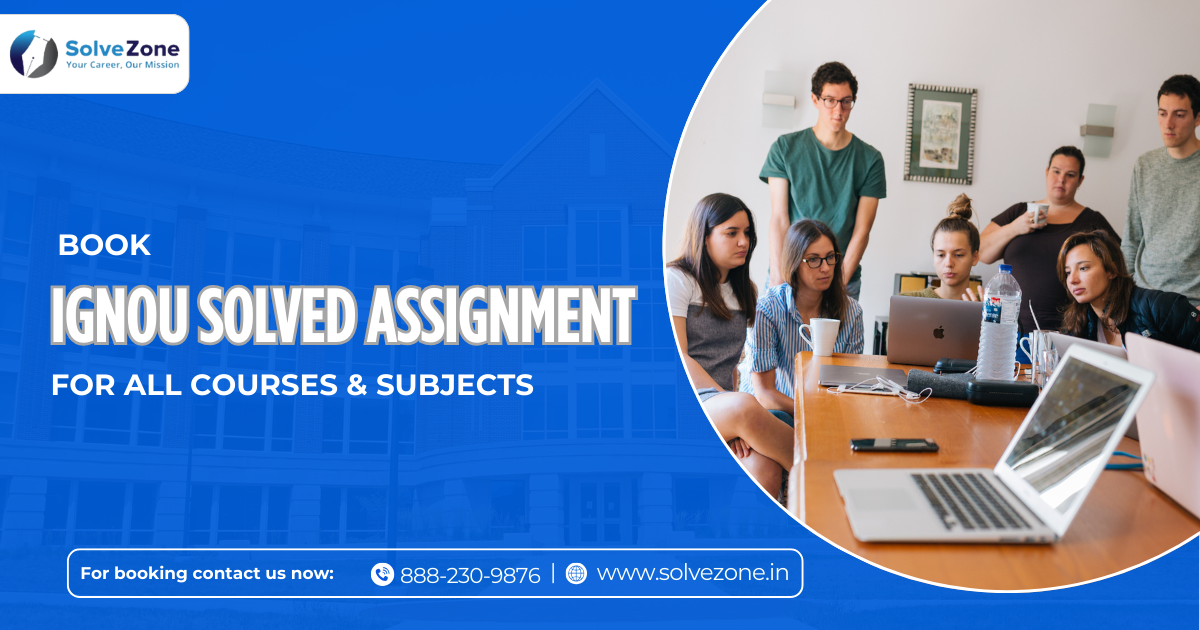 Ignou Solved Assignment 