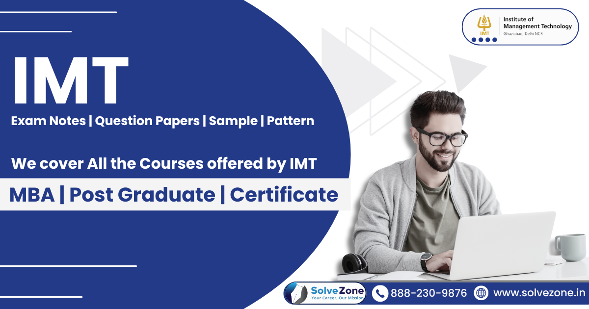 IMT PGDM Online Exam Notes