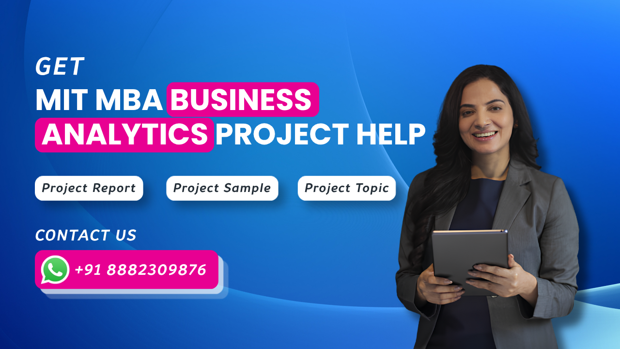 MIT MBA Business Analytics Project Report