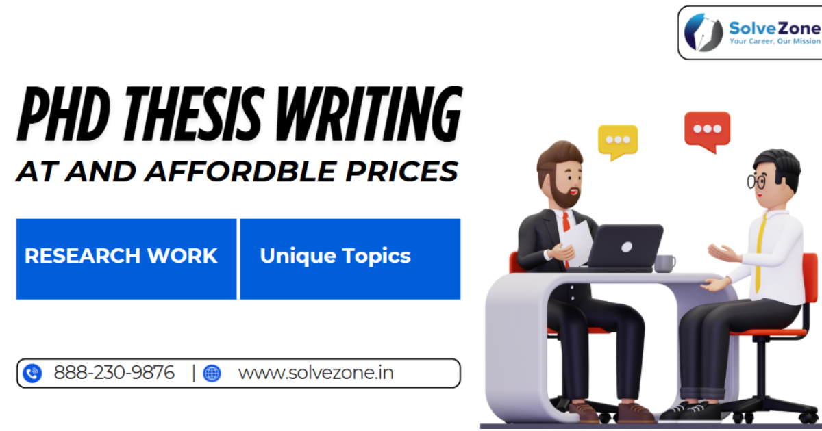 Best PhD Thesis Writing Service