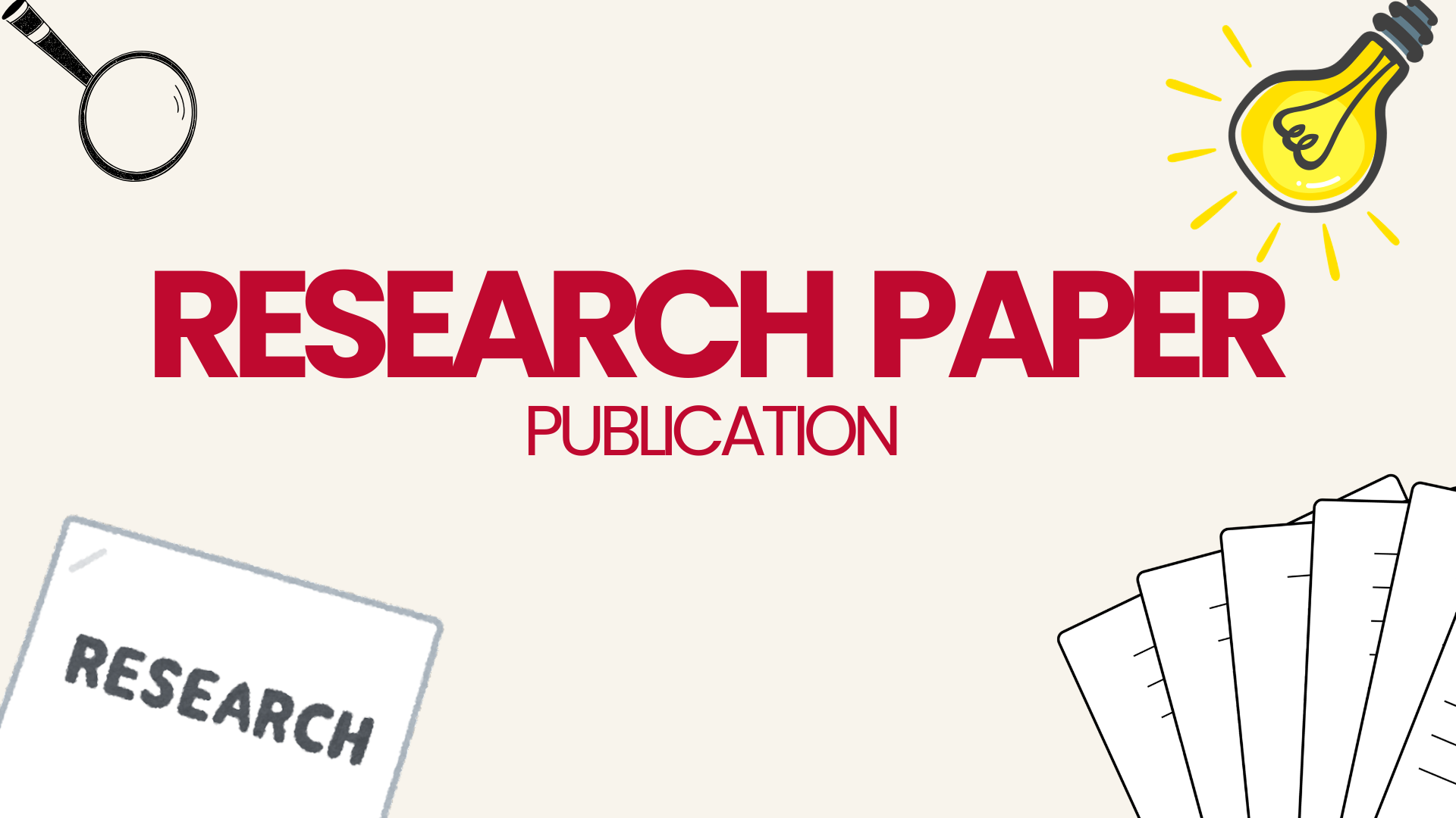 Research Paper Publication